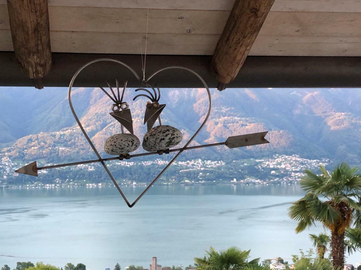 Appartamento Casa Amira - Locarno Brione sopra Minusio Esterno foto